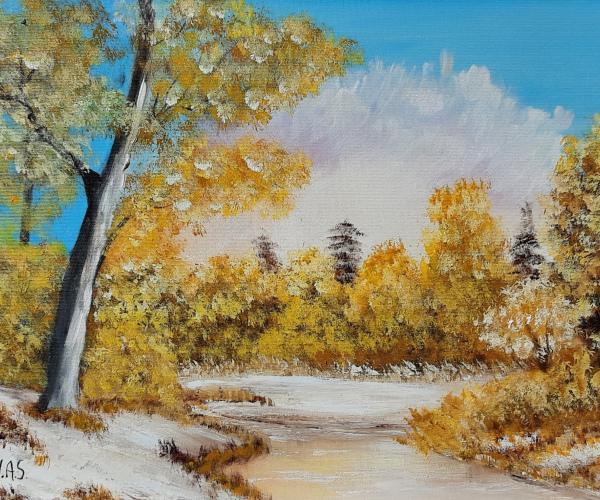 Téli nyugalom a folyónál